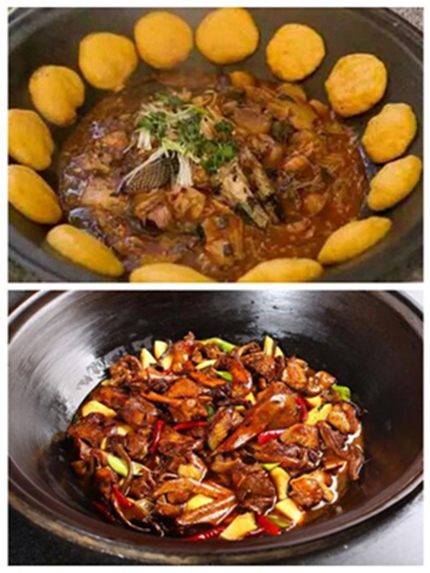 铁锅炖现代人的体质普遍缺铁,豫香园铁锅炖采用纯铁锅炖菜,加上总部多