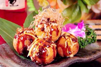 豫香园采用日本正宗的章鱼小丸子/章鱼烧的做法以及标准调料配方